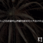 【2020】第４２回武蔵村山市観光納涼花火大会の中止・延期情報